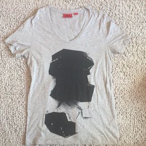 Hugo Boss Gray T Shirt